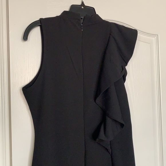 Almost Famous Ruffle Sheath Dress in Black - Picture 6 of 6